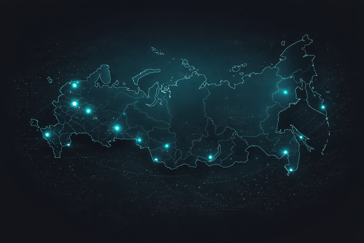 Карта покрытия по России